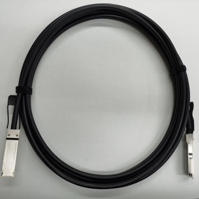 China FactoryPrice 40G QSFP+ DAC Direct AttachCable Passive Fiber Optic Cable 3m30AWGPassive Fiber Optic DACcable Fiber Optic Equipment for sale