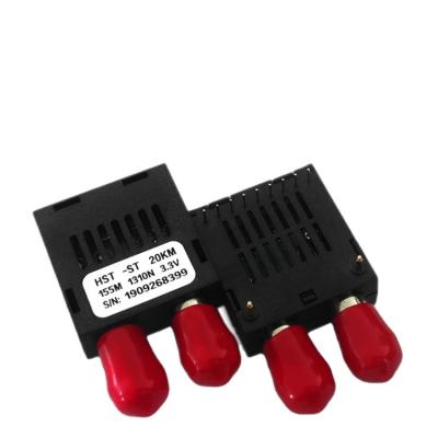 China / Promotion 1X9 Single Mode Fiber Optic Media Converter Module 155m 1310nm 20KM Dual Fiber Optic Converter for sale