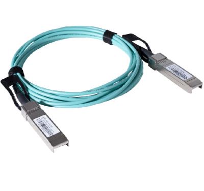 China Telecom 40Gb/s Active Optical Cable QSFP+ to QSFP+ Fiber Optic Cable 850nm OFNP Fiber Optic AOC Cable for sale