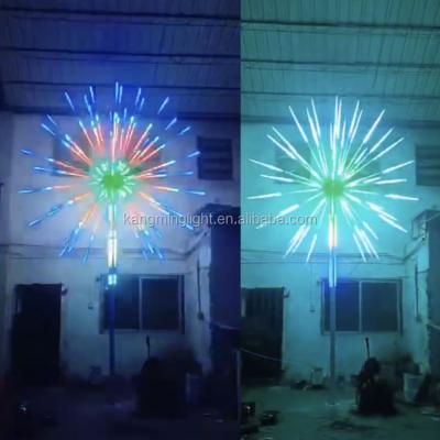 China 2020 NEW DESIGN Garden HOLIDAY WORK FIREWORK LED DYNAMIC FIREWORKS LIGHT STREE FIREWORKS DECORATION for sale