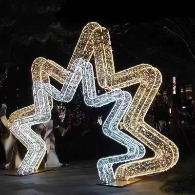 China Pattern Light Christmas Pattern Light Festival Lights House Lighting Street Decoration Illumination Warm White Arch for sale