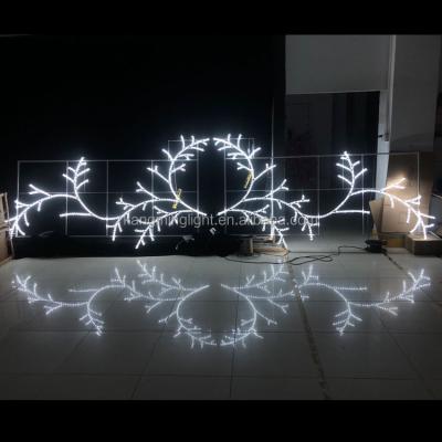 China 2D GLOW PATTERN CHRISTMAS TREE BRANCH PATTERN LIGHT ROPE BRANCH DECORATION PATTERN for sale