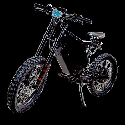 China Steel 90 MPH 12000w High Speed ​​Top Electric Dirt Bike 140kmh With 72v 45 Ah Battery for sale