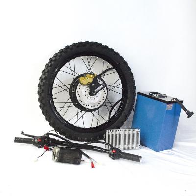 China Electric Motorcycle Kit 110km/h High Speed ​​Electric Motorcycle Kit Electric Motorcycle With Lithium Battery BD-15 for sale