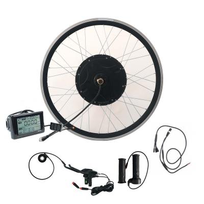 China 36v 250w Integrated Brushless Motor Waterproof Direct PAS Controller Electric Bike Conversion Kits 20