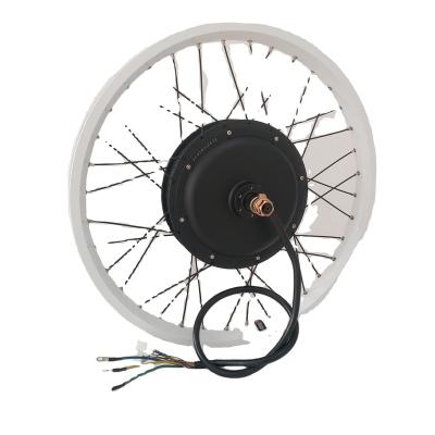 China 5000w ebike kit brushless hub motor electric bicycle kit 16