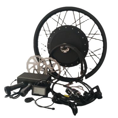 China 8000w electric bike hub motor kit ebike conversion kit 8000w electric bicycle kit 16