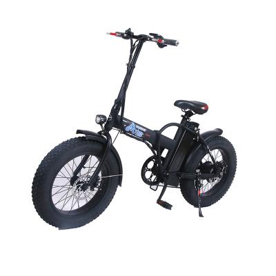 China Factory price aluminum alloy foldable bike 20 inch fat tire electric bike for adults for sale