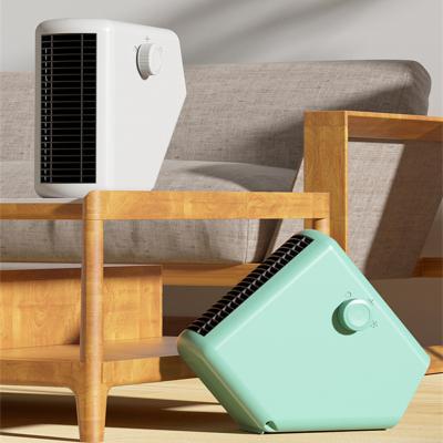 China Household PTC 3 Electric Fan Heater Lag Control Mini Air Fan Heater Fan Portable Office Desktop for sale