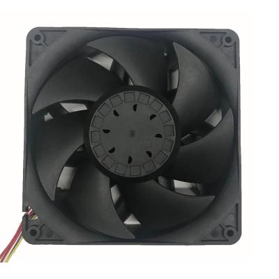 China DC 12V 7.2A Ball Bearing Machinery Repair Shops 140*140*38mm Big Power 6 Lines Plug In Fans Brushless Axial Fan Heatsink Axial Fans for sale