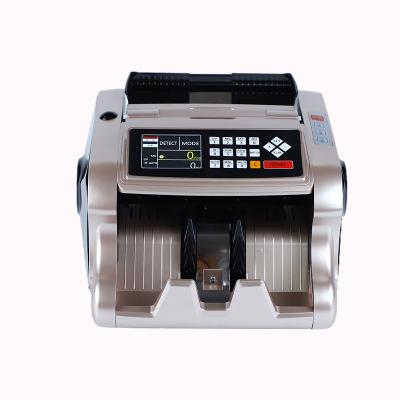 China Bank LED Money Counting Machine USD/EURO Intelligent Bank ATM UV and MG Detection for sale