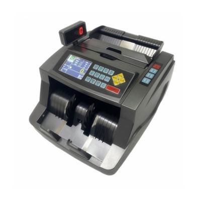 China Counter Cash Money Bank LED Bill Counting Machine UV And MG Detection for sale