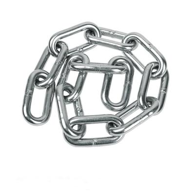 China Drag Chain 304 Stainless Steel Safety Chain Swing Chain Lifting Links Iron Cable For Door Pet Bike Lock for sale