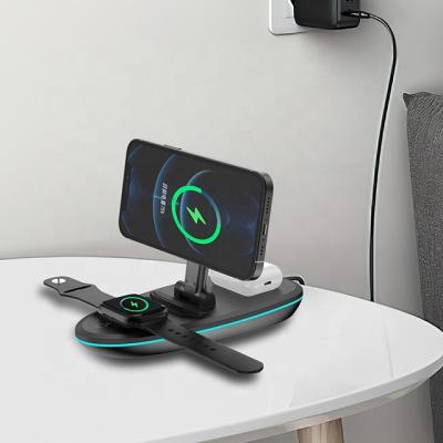 China Mobile Phone RUI Z V9 New Arrivals Amazon 15w Wireless Charger Fast Stand Up 3 In 1 Wireless Charging Mobile Phone for sale