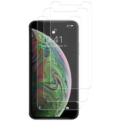 China Anti-scratch custom 0.33mm tempered glass 2.5d mobile phone screen protector film for iphone 6 samsung a10/a50 screen protector for sale