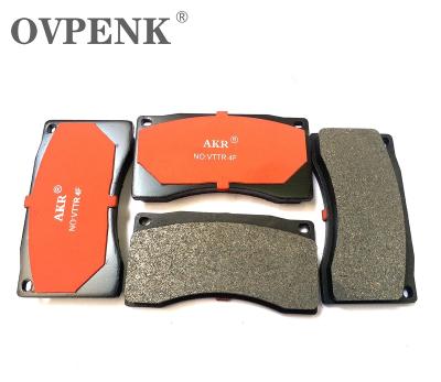 China Modified Brake Pads for Taiwan VTTR 4 Piston Caliber A6L Hall (4G2 for sale