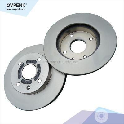 China Steel TH250 /G3000 Front Brake Disc Auto Parts For CHERY EASTAR A5 E5 A213501075 B113501075 for sale