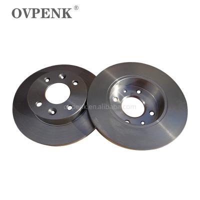 China Steel TH250 /G3000 Front Brake Disc For Renault LOGAN Twingo MEGANE OEM 2677509716/6001547684/7700704705/7700704705/7701204282 auto part for sale