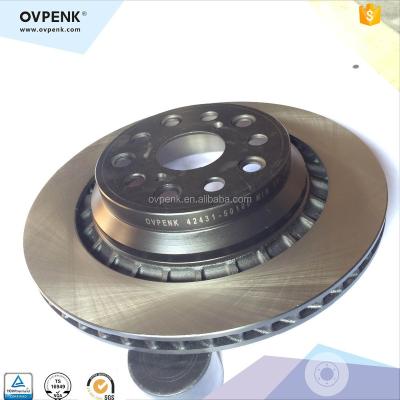 China TH250 /G3000 Rear OVP Brake Steel Disc For Lexus LS460 V8 07-10/LS600h 08-09 Brake Wholesale Parts (USF) 42431-50100 for sale