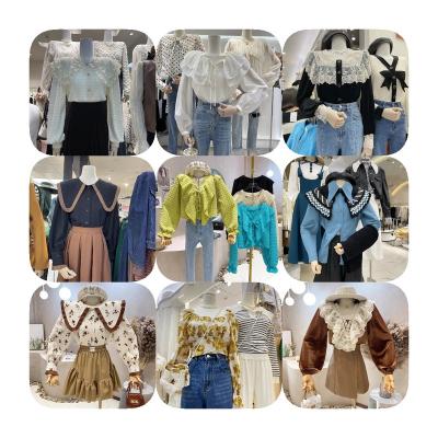 China 2022 New Design Factory Wholesale Women's Chiffon Long Sleeve Shirt Casual Loose T-shirt Tops Anti-pilling for sale