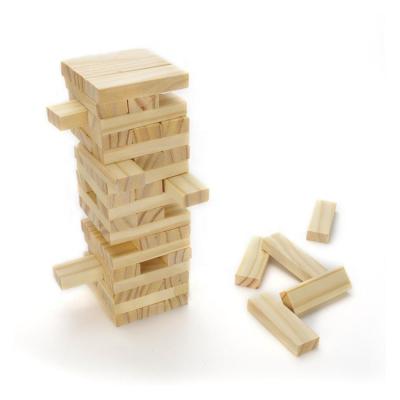 China Wooden Construction Toy Timber Tower Elephant Blocks Giant Yard Blocks Lawn Game for sale