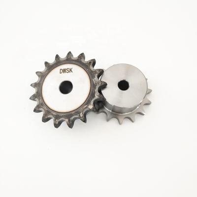 China Transmission Parts 10B1 Z-25 DIN Standard Simplex Sprockets With Hardened Teeth for sale