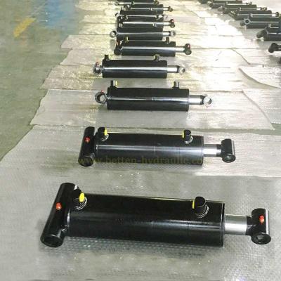 China Earrings Double Acting Cross Tube Hydraulic Cylinder Piston Hydraulic Cylinder for sale