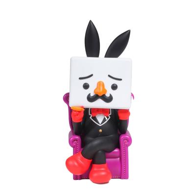 China Custom cartoon toy artist limited edition art vinyl toys, art designer vinyl figures collectibles, make your own vinyl toys for sale