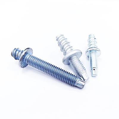 China Iron Customized Zinc-Nickel Alloy Dacro Anti-Corrosion Wire Collar Studs Lighting Fittings Automotive Lamp Screws for sale