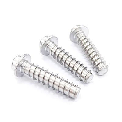 China Stainless Steel Customized Screws High Quality Compliant With Corrosion Resistant Torx Belt Cup Head RoHS Stainless Steel Tapping Screws for sale