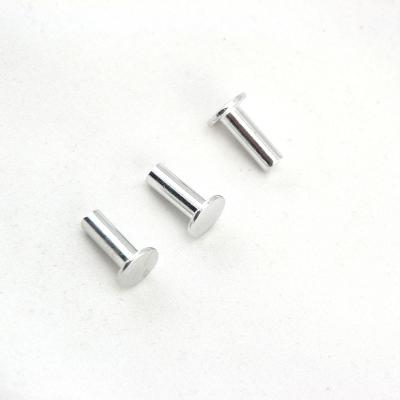 China High Strength Solid Pin Countersunk Head Flat Head Rivet Aluminum Solid Rivets for sale