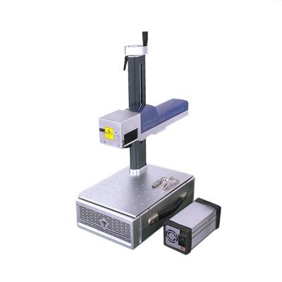 China Air Cooled Portable Fiber Laser Marking Machine Price 30 Watt Fiber Laser Engraving Metal Marking Machine for sale