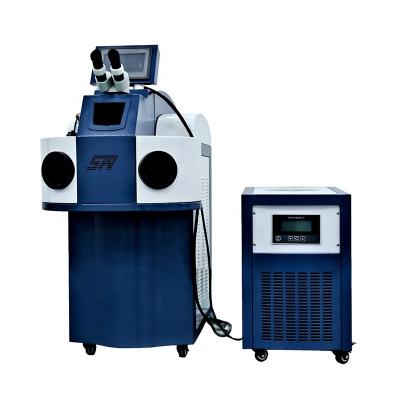 China Automatic handheld jewelry laser welding machine price yag welder spot jewelry mold jewelry soldering products mini glass lab dental goldsmiths for sale