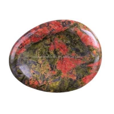 China India Inch Semi Precious Stones Natural Wholesale Worry Stones for sale