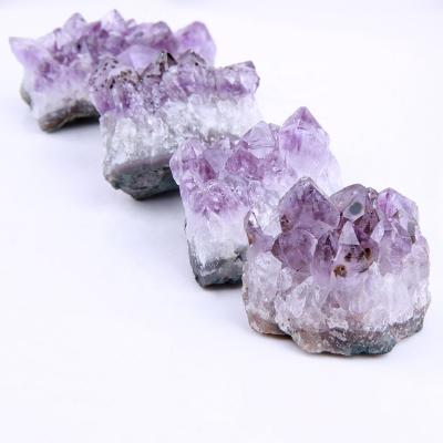 China Factory Supply Europe Crystal Amethyst Geode Cluster Raw Natural For Home Decoration for sale