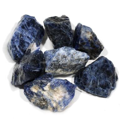 China Wholesale China BRAZIL Natural SODALITE Tumbled Rough Matching Stone Gifts for sale