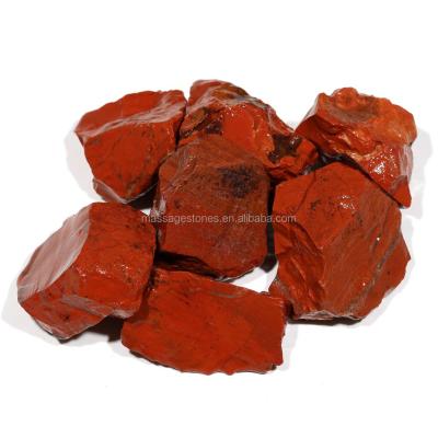 China Depends on your choice Natural Fine Red Jasper Rough Stone For Gifts Wholesale for sale