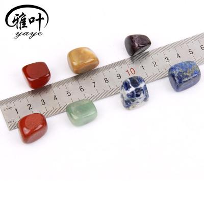 China Natural India 7pcs Highly Polished Stone Chakra Balancing Tumbled Stones for sale