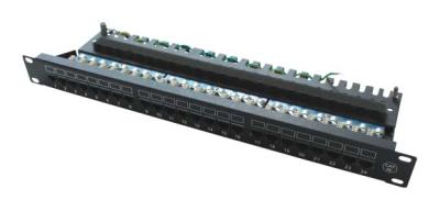 China Cat6 24 port patch panels for sale