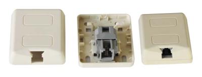 China Surface Mount Box,6P2C Surface Mount Box,RJ11 Surface Mount Box for sale