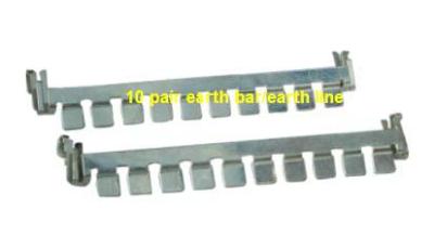 China Earth contact clip and earth plug for krone lsa modules for sale