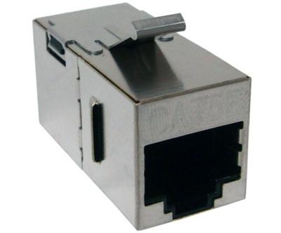 China CAT 5E Shielded Keystone Coupler, Snap-In for sale