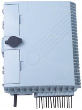 China Outdoor fiber optic PLC Splitter plastic Distribution Box 16 Core for FTTH for sale