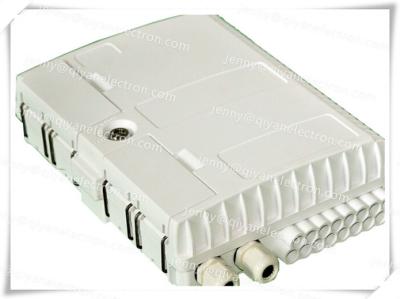 China FTTH 16 Port Lower layer Fiber Optic Termination Box / 1x12 PLC Splitter Distribution Box for sale