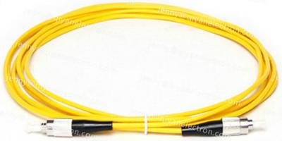 China FC to FC 9/125µm OS2 Simplex Single Mode  Fiber Optic Patch Cable for sale