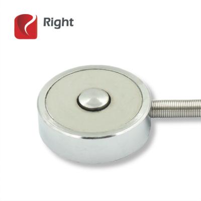 China Micro Press Sensor R214 Mini Button Load Cell 100kg Compression Force Automatic Sensor Small Space for sale