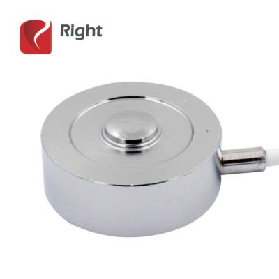 China Automatic Press Compression Calibration Button Load Cell 10kN 20kN 50kN 100KN 200kN for sale