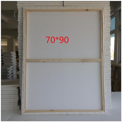 China Inkjet Printing Empty Cotton Stretched Canvas Acid Free Acrylic Primer For Painting Canvas for sale