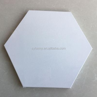 China Non-Toxic Hexagon Stretched Canvas For Oil Painting Canvas for sale