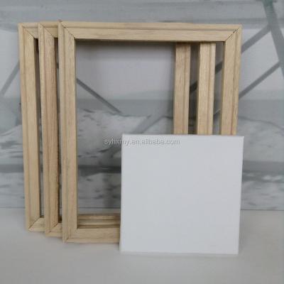 China Inkjet Printing Wooden Frame Wooden Bar With Stretcher Bar for sale